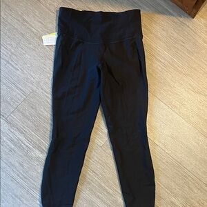 All in Motion Black High-Rise Leggings